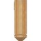 Ekena Millwork Traditional Arts and Crafts Rough Sawn Bracket w/ Offset Brace, Western Red Cedar, 6"W x 20"D x 20"H BKT0604X20X20TRA03RWR - alternate 2